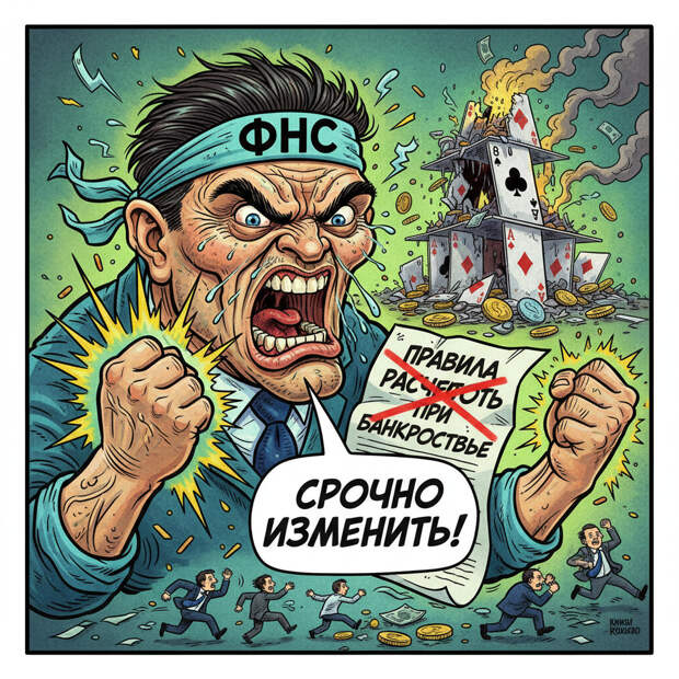 ФНС требует срочно изменить правила расчетов при банкротстве