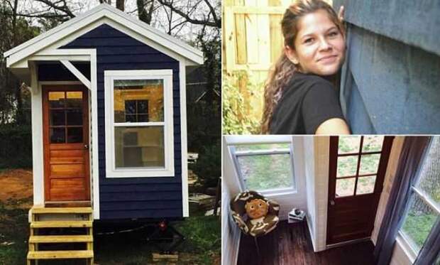 14-летняя девочка построила дом за 10 000 долларов 14-летняя девочка построила дом за 10 000 долларов дом, подросток, своими руками