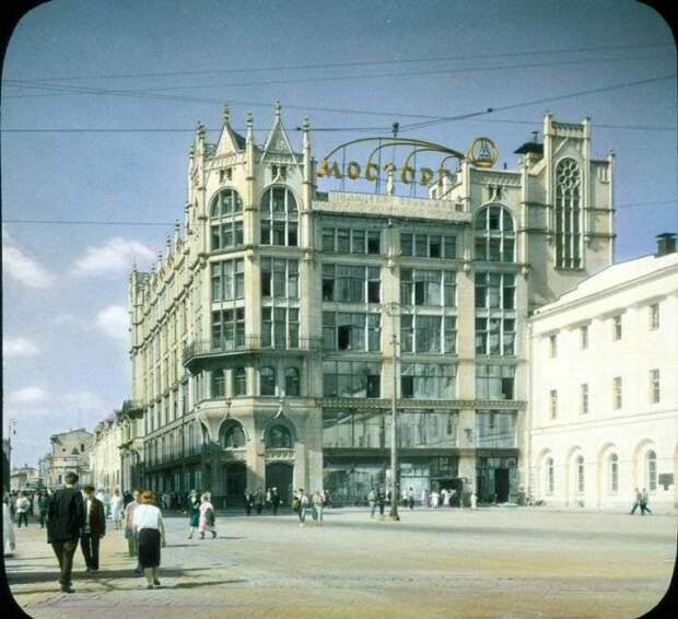 Редчайшие снимки Москвы 1931 года в цвете в цвете, история, москва, фото