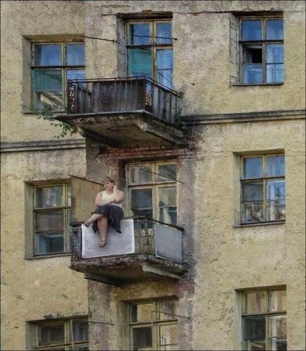 55 фотографий о суровых балконах