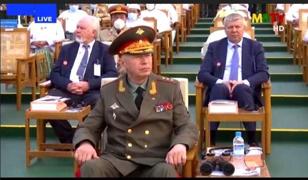 Военный парад в Мьянме