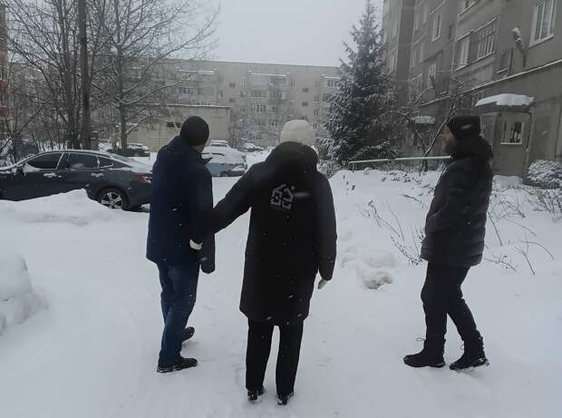 Госжилинспекция выявила нарушения в уборке снега во дворах в Скопине и Сасове