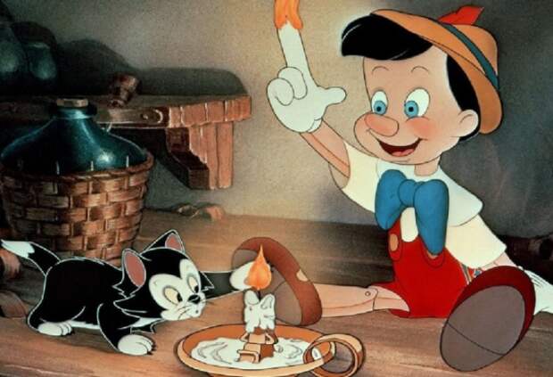 Пиноккио из мультфильма Диснея