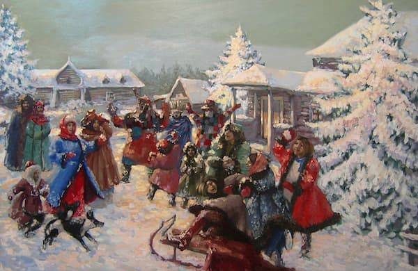 Рождество на руси картинки