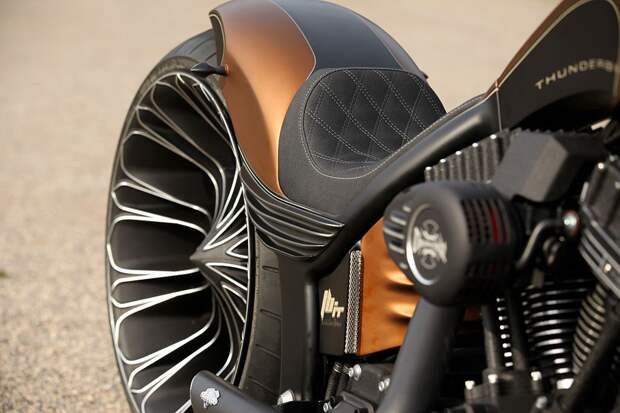 Еще один роскошный кастом Harley-Davidson от Thunderbike harley, Харли-Дэвидсон, авто, новосибирск, факты
