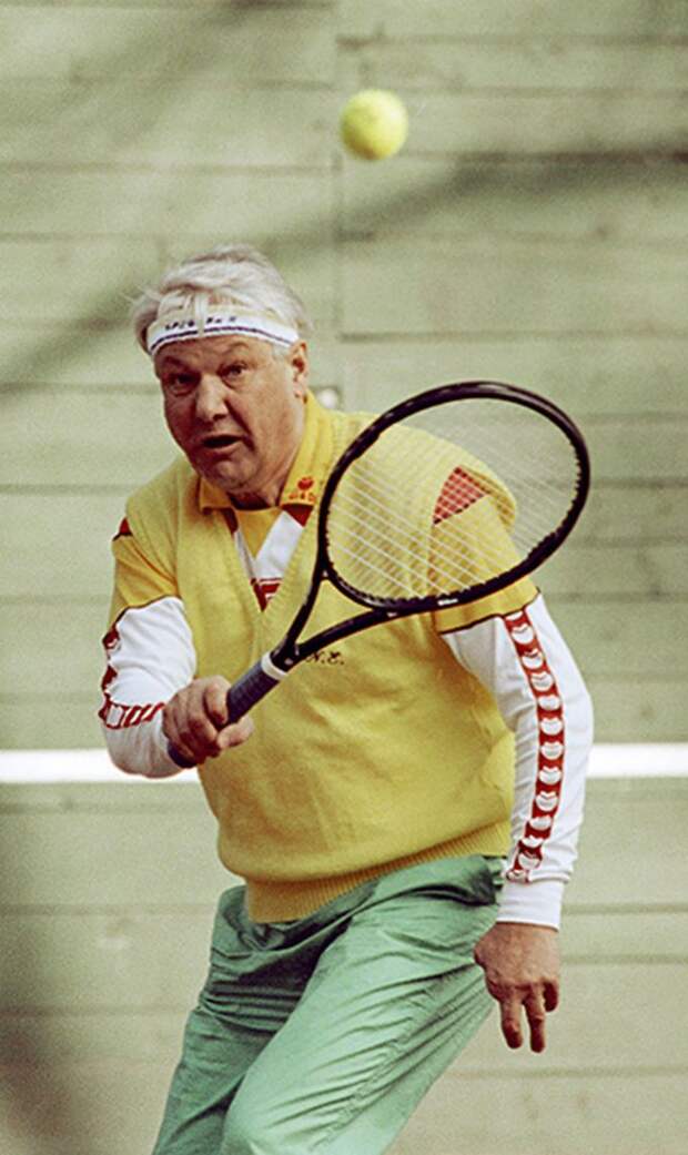8. Борис Ельцин люди, спорт