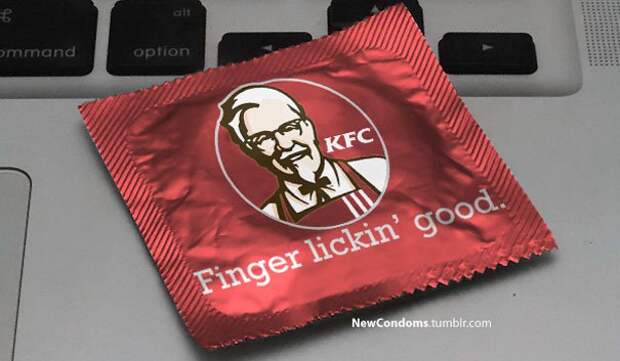 презерватив бренда KFC