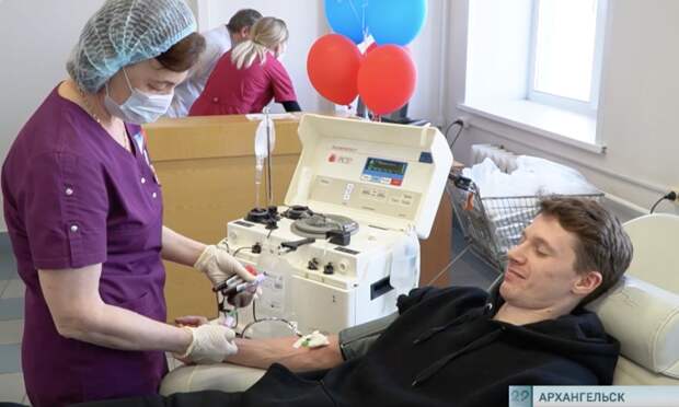 В Архангельске прошла донорская акция, приуроченная к 1 мая