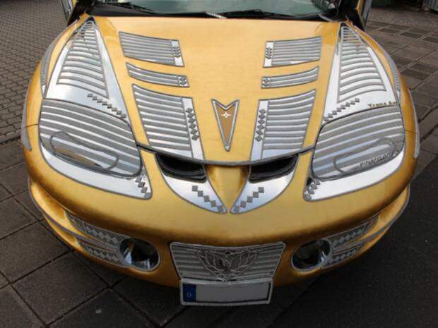 Золотой Pontiac Trans AM дороже Bugatti Veyron Trans Am, pontiac, авто, колхоз, тюнинг