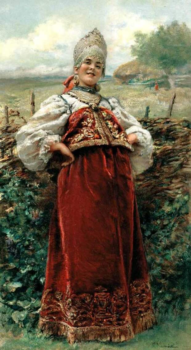 Красота женщин допетровской Руси