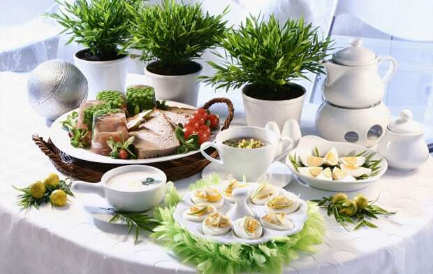 Магия продуктов питания на кухне. 