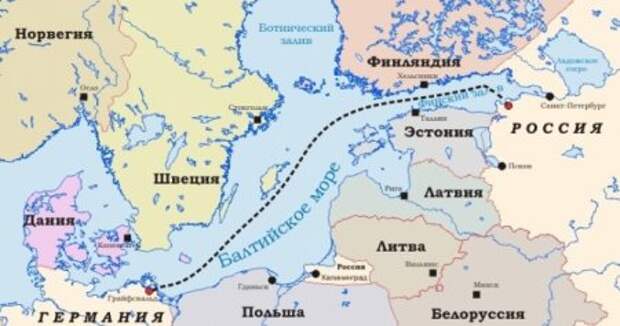 Транзит газа из России в Германию. Транзит газа из России в Германию.