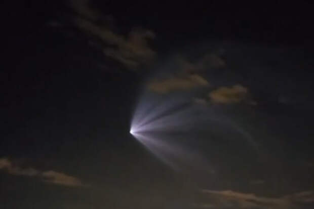 «Космическая медуза» напугала жителей Финляндии