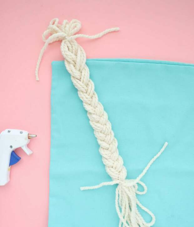 Крейзи подушка из шерсти (DIY)