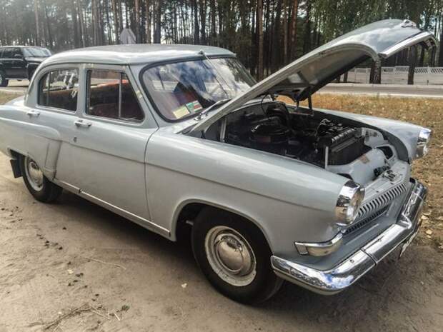 Прекрасно сохранившаяся ГАЗ-21 «Волга» 1962 года выпуска (20 фото)