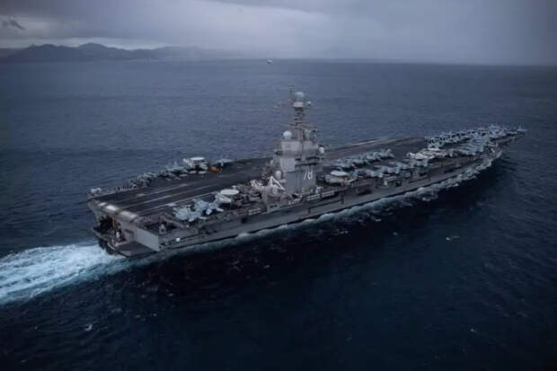 Где в настоящее время находятся авианосцы ВМС США?