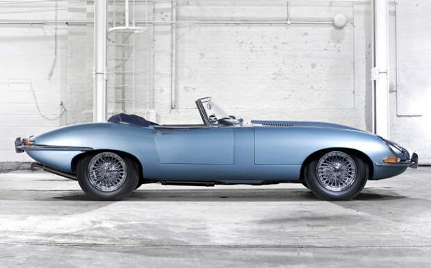 Jaguar E-Type Series 1 Roadster авто, автодизайн, кабриолет, олдтаймер, ретро автомобиль