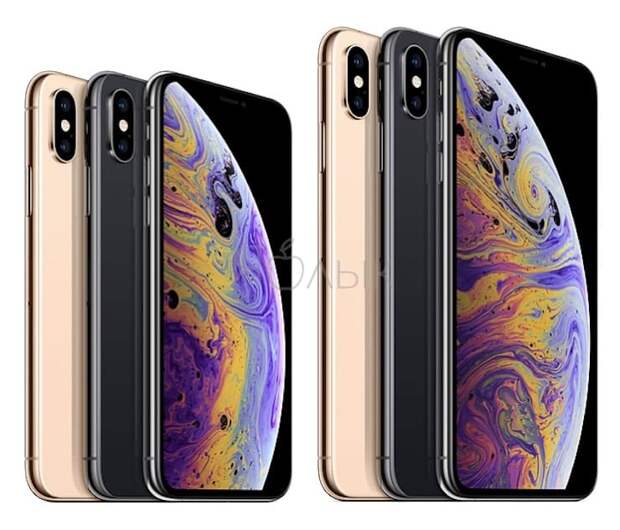 Дизайн iPhone Xs и iPhone Xs Max