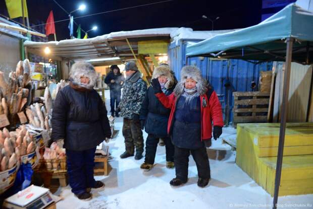 Рынок в Якутске