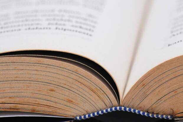 Найдите книгу, которую не надо держать, чтобы она не закрывалась