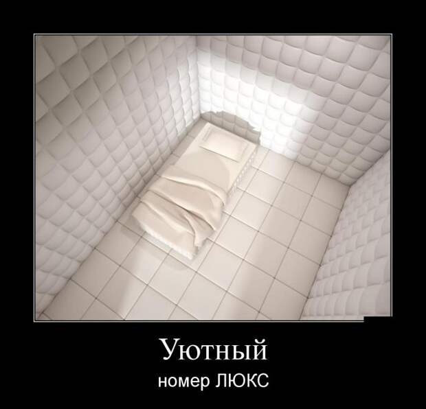 Уютный номер люкс демотиватор, юмор
