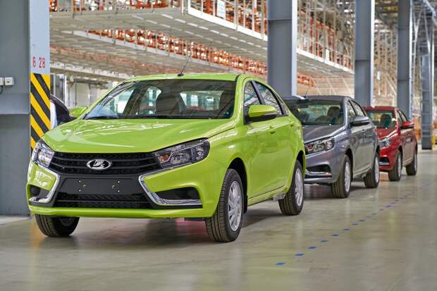 Производство LADA Vesta идет с опережением графика