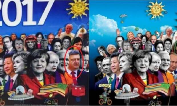 Украинцы подняли на смех Порошенко, который решил "занять место" Путина путем об