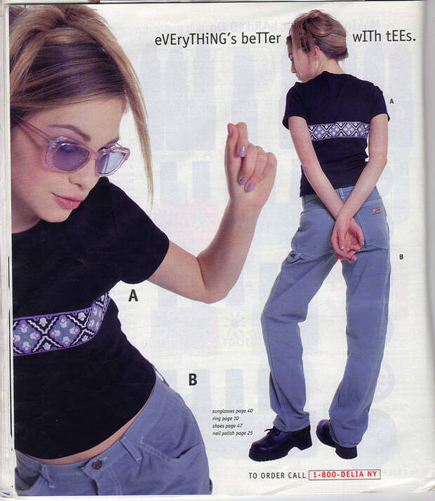 Delia's Summer 1996 Catalogue || Allegory of Vanity