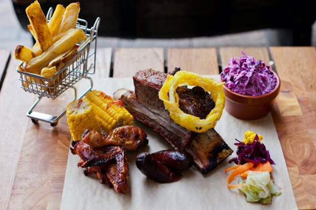 3. Ресторан My Meat Wagon блюдо, подача, ресторан
