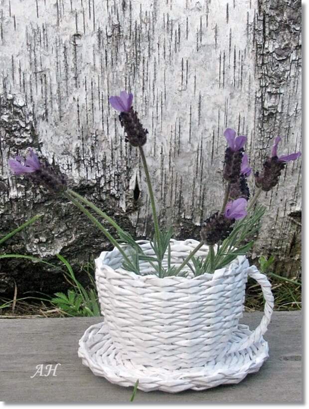 Плетение из бумаги! Красивые и полезные вещи для дома и сада