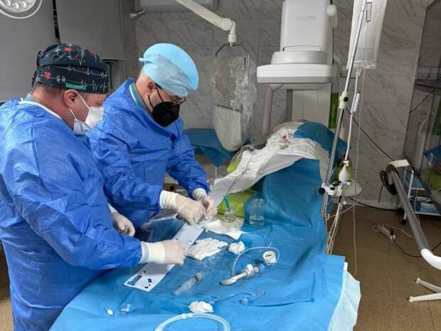 В Адыгее успешно провели операцию по стентированию внутренней сонной артерии