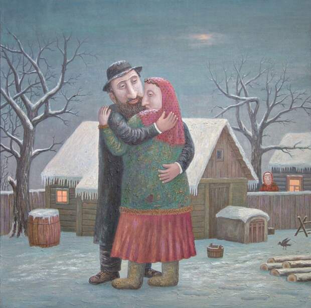 Художник из сельской глубинки рисует картины о настоящей жизни