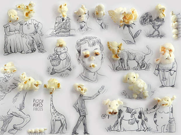 Виктор Нуньес, 3D рисунки