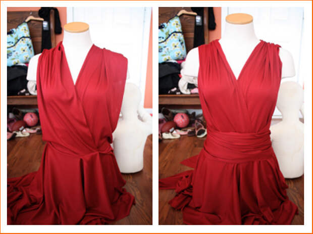 2 самых простых мастер-класса по шитью платья трансформер своими руками!