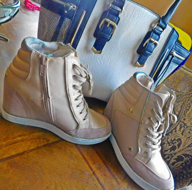 wedge sneakers