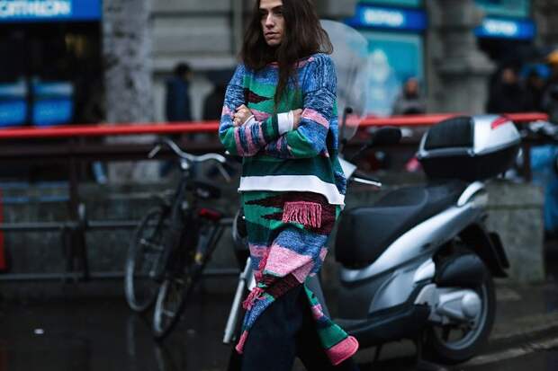 Street Style: Неделя моды в Милане осень-зима 2016