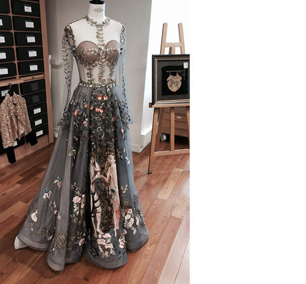 Платье Le Jardin d’Eden, Valentino Couture, весна 2014