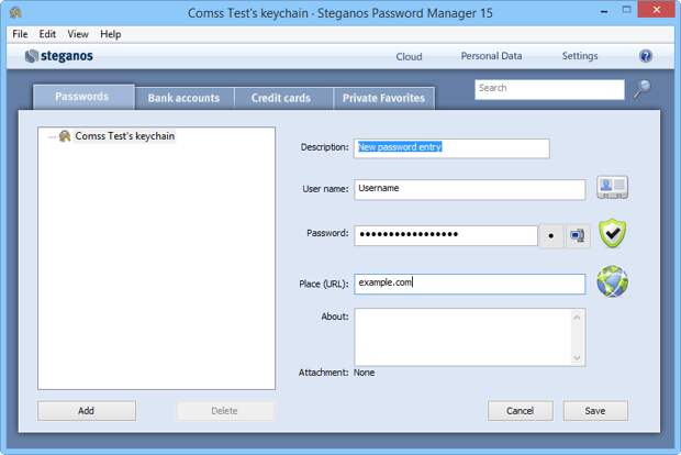 Steganos Password Manager 15 - бесплатная лицензия