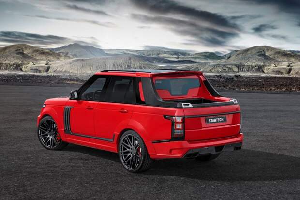 Какой пикап получился из Range Rover Какой пикап получился из Range Rover Startec, range rover, авто, пикап, тюнинг
