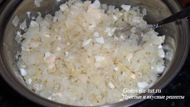 Нежный пирог с капустой Нежный пирог с капустой