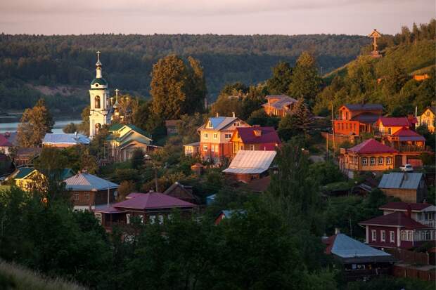 Город Плес. Ивановская область
