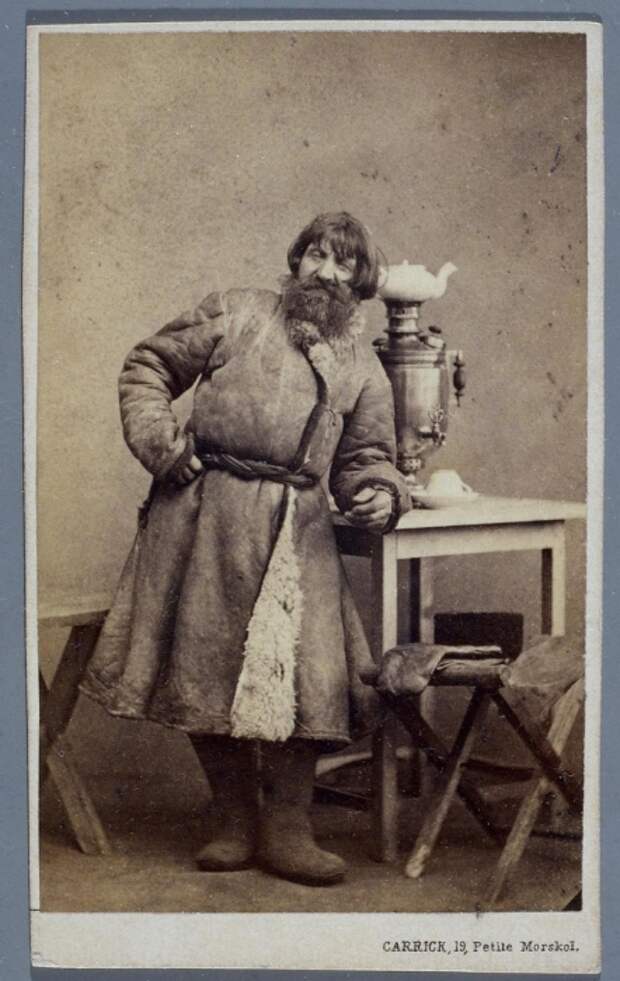 Извозчик отдыхает.