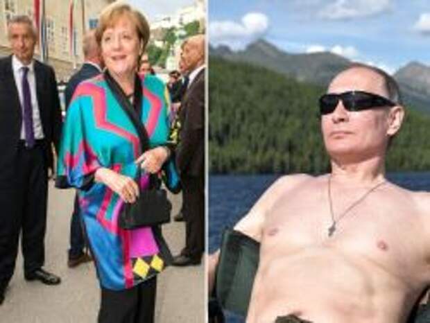 В тени сибирского драйва: кимоно Ангелы Меркель против "торса Путина"