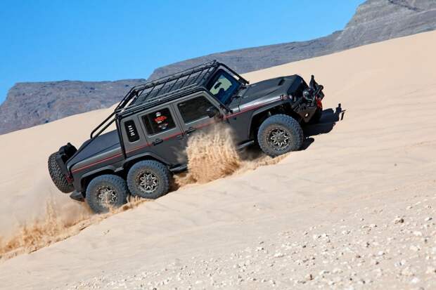 Jeep Wrangler 6х6 - "Дикий Кабан" 6x6, Hellcat, Wrangler, jeep, внедорожник