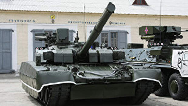Танк Т-84У Оплот Вооруженных сил Украины. Архивное фото