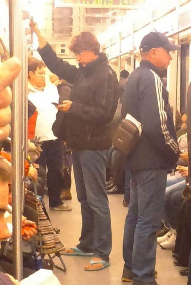 Модное обострение в метро