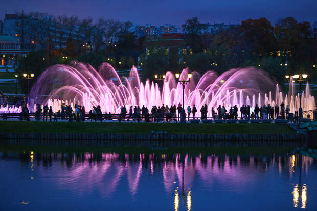 В музее-заповеднике "Царицыно" отремонтируют светодинамический фонтан