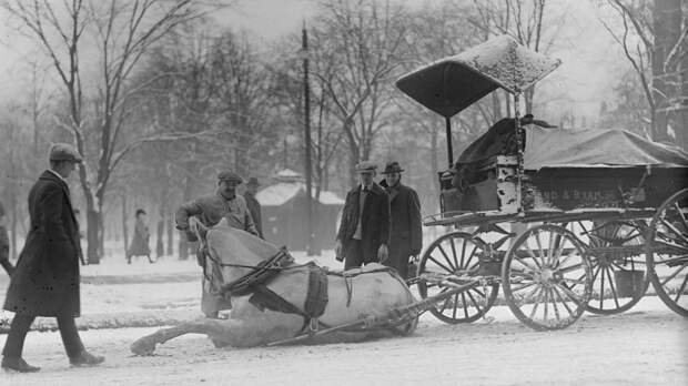 Снегопад в Бостоне в 1930 году! Как это было 86 лет назад (36 фото)