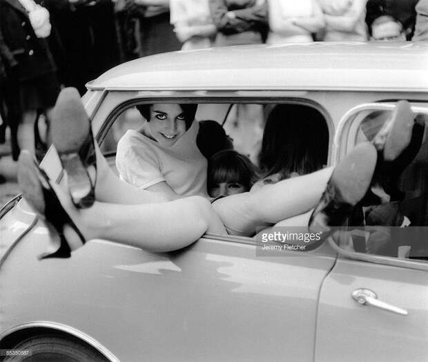 Рекламная акция MINI 1960 года cooper, mini, авто, рекламная акция