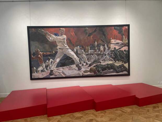 В Севастополе впервые выставят картину Дейнеки «Освобождение Севастополя»